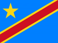 Флаг Конго демократической республики
